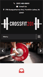 Mobile Screenshot of crossfit201.com